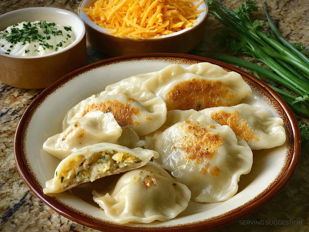 Gluten Free Potato & Cheddar Cheese Pierogi - Image 2