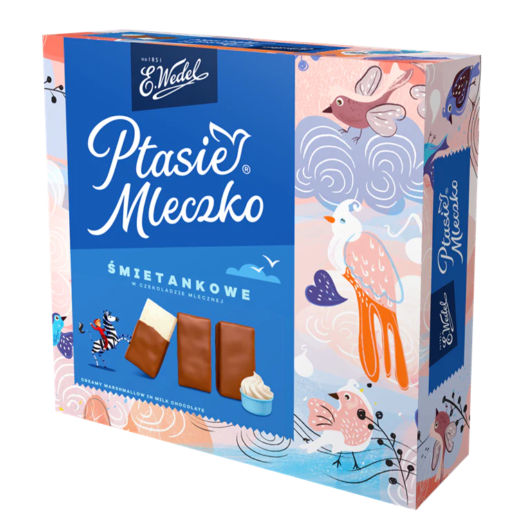 Ptasie Mleczko - Chocolate covered Marshmallow Cream